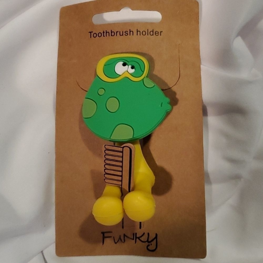 Toothbrush Holder - Frog